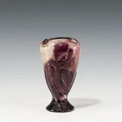 Small vase "Iris by Émile Gallé, sold Jun 2025