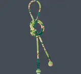 Max Snischek, Glas bead chain
