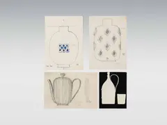 Four designs by Josef Hoffmann, sold Dec 2024
