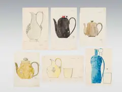 Six designs by Josef Hoffmann, sold Dec 2024