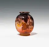 Small vase "vigne by Émile Gallé, sold Dec 2024