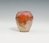Joseph Gabriel Rousseau, Vase “Fleurs de Pêchers