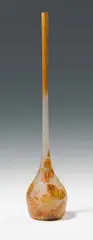 Tall vase "rose sauvage by Daum Nancy, sold Dec 2024