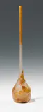 Daum Nancy, Tall vase "rose sauvage