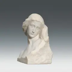 George Minne, Melancholia, 1899, marble; signed on the plinth "G Minne"