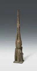 Kurt Ohnsorg, Large sculpture in raku technique