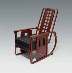 Armchair "Sitzmaschine by Josef Hoffmann, sold Dec 2024