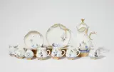 A Meissen porcelain "1001 Nights" coffee service by Meissen Royal Porcelain Manufactory, sold May 2026