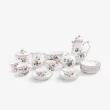 A KPM Berlin porcelain coffee and tea service with two-tone flowers by Königliche Porzellanmanufaktur Berlin Kpm, sold Apr 2026