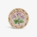 Königliche Porzellanmanufaktur Berlin Kpm, A KPM Berlin porcelain botanical dessert plate with a sepia-coloured foliate wreath