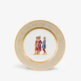 Königliche Porzellanmanufaktur Berlin Kpm, A KPM Berlin porcelain plate with a motif from Lalla Rûkh