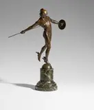 Rudolf Marcuse, A bronze figure of Mercury by Rudolf Marcuse