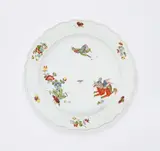 A Meissen porcelain plate from a dinner service with quilin motifs by Meissen Royal Porcelain Manufactory, sold Nov 2025