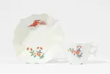 A Meissen porcelain cup and saucer with palace inventory number by Meissen Royal Porcelain Manufactory, sold Nov 2025