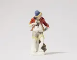 A very rare, early Meissen porcelain figure of a drunken fisherman by Meissen Royal Porcelain Manufactory, sold Nov 2025