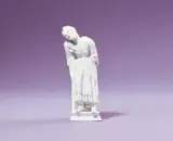 A rare Meissen porcelain figure of an old beggar woman by Meissen Royal Porcelain Manufactory, sold Nov 2025