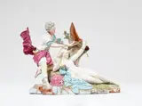 Johann Peter Melchior, A Höchst porcelain group "Amynthas liberating Sylvia"