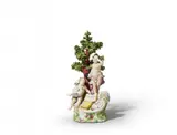Imperial Manufactory Vienna, A Vienna porcelain group of two putti as an allegory of poetry