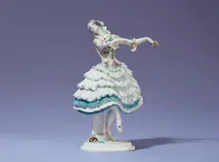 Paul Scheurich, A Meissen porcelain figure "Chiarina" by Paul Scheurich
