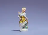 Paul Scheurich, A Meissen porcelain figure of a dancing Chinese boy by Paul Scheurich