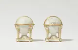 A Berlin KPM porcelain ink well and pounce box by Königliche Porzellanmanufaktur Berlin Kpm, sold Jun 2025