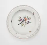 A rare Berlin KPM porcelain dish from the dinner and dessert service for Schloss Pfaueninsel by Königliche Porzellanmanufaktur Berlin Kpm, sold Jun 2025