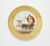 A Berlin KPM porcelain dessert plate with the Triumph of Mars after Raphael by Königliche Porzellanmanufaktur Berlin Kpm, sold Jun 2025