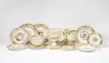 Eleven Berlin KPM porcelain items from the dinner service for George II of Saxe-Meiningen and Charlotte of Prussia by Königliche Porzellanmanufaktur Berlin Kpm, sold Jun 2025