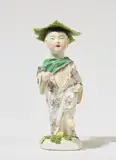Friedrich Elias I Meyer, A Meissen porcelain figure of a walking child as a nodding pagode