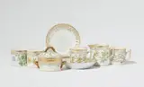 Eleven items of Royal Copenhagen Flora Danica porcelain by Royal Porcelain Manufacture Copenhagen, sold May 2025