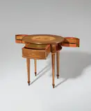 David Roentgen, An important small working table monogrammed by David Roentgen