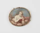 Rosalba Carriera, A portrait miniature of a young lady as Diana