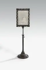 Simeon Pierre Devaranne, A lithophane in a cast iron frame