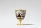 Karl Ferdinand Sohn, An important Berlin KPM porcelain vase with reproductions of paintings