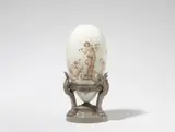 Sèvres, A decorative Sèvres porcelain egg, "Printemps"