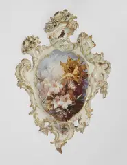 Königliche Porzellanmanufaktur Berlin Kpm, A Berlin KPM porcelain blaker decorated by Franz Aulich