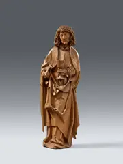 Nikolaus Weckmann, A carved limewood figure of St. John, attributed to Nikolaus Weckmann