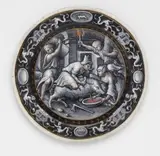 Pierre Reymond, A Limoges enamel plate with an allegory of December