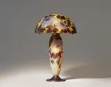 A Gallé table lamp "Clematis" by Cristallerie Émile Gallé, sold Nov 2023