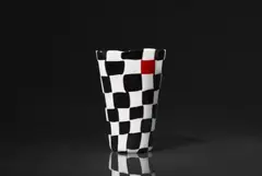 Gianni Versace, Glass vase
Venini & C., Murano, designed by Gianni Versace, mid-1990s, produced 1998.