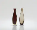 Paolo Venini, Two Venini 'Inciso' bottles
Venini & C., Murano, designed by Paolo Venini, 1950s, produced in 1986 and in the 1960s.