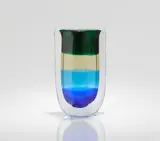 Venini & C. Murano, An 'A fasce sommerso' vase
Venini & C., Murano, Fulvio Bianconi 1992.