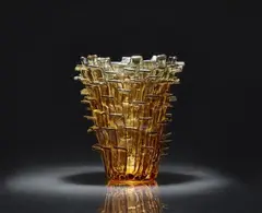 Venini & C. Murano, A 'Ritagli' vase
Venini & C., designed by Fulvio Bianconi, 1989, produced in 2001.