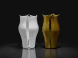 Toni Zuccheri, Two glass vases 'Barena'
Venini & C., Murano, designed by Toni Zuccheri, produced in 1981 and 1982.