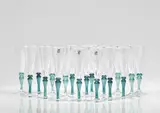 Venini & C. Murano, 18 champagne flutes
Venini & C., Murano,1960s/1970s and 1987.