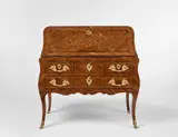 Nicolas-Abraham Couleru, A Montbéliard marquetry bureau with the stamp of Abraham-Nicolas Couleru