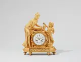 Claude Galle, A Parisian ormolu clock with the toilette of Venus