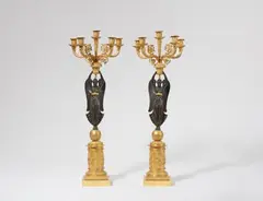 Pierre Philippe Thomire, A pair of ormolu candelabra