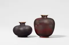 Otto Lindig, Two ceramic vases by Otto Lindig (1895 - 1966)