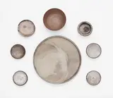 Otto Lindig, Eight ceramic vessels by Otto Lindig (1895 - 1966)